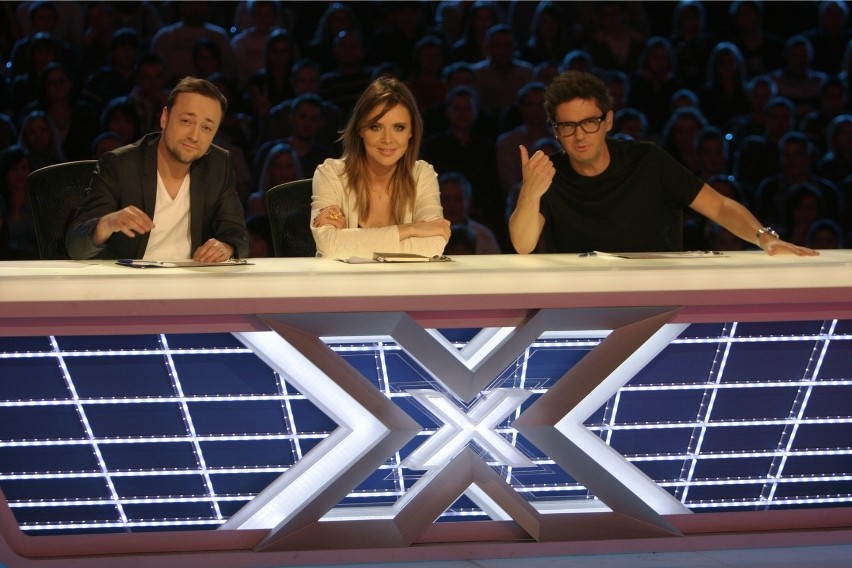 Maja Sablewska jako juror programu "X-Factor"