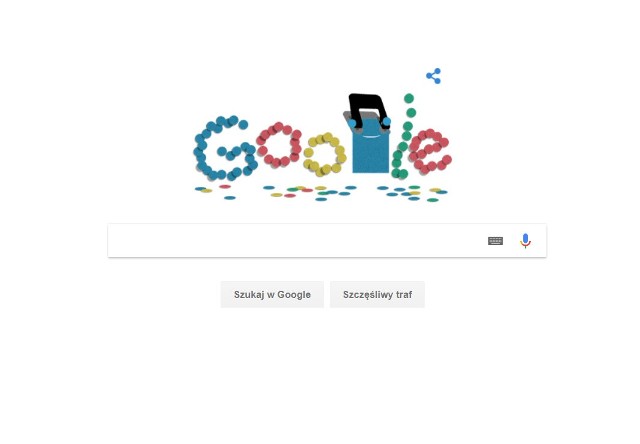 Google dało dziś Doodle - Historia Dziurkacza.