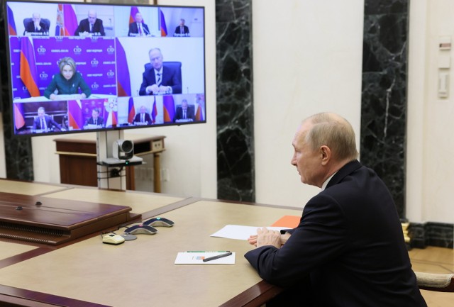 Władimir Putin spotkał się z Radą ds. Rozwoju Społeczeństwa Obywatelskiego i Praw Człowieka.