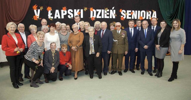 Łapscy seniorzy już po raz piąty mieli okazję do wspólnego świętowania.