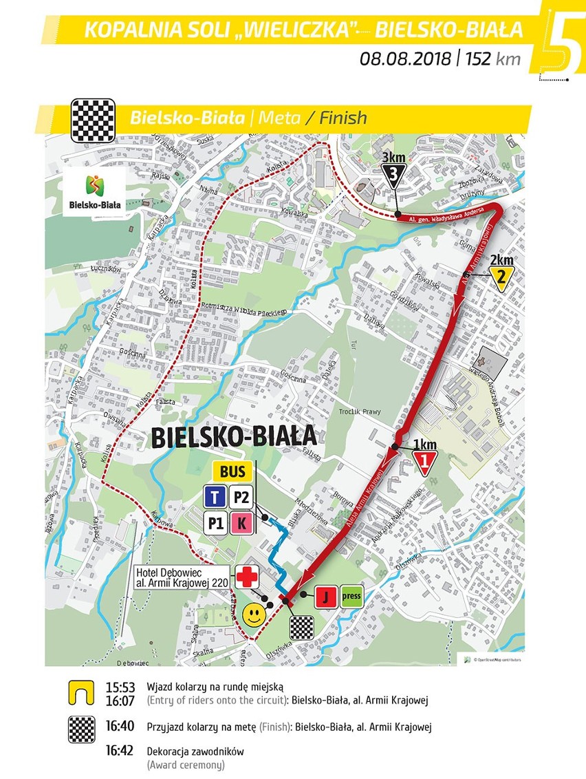 Tour de Pologne 2018: Etap 5 Kopalnia Soli Wieliczka -...