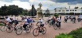 Rowerowy rajd ulicami Tarnobrzega. W hołdzie legendarnemu kapłanowi i pamięci bohaterów Solidarności [ZDJĘCIA]