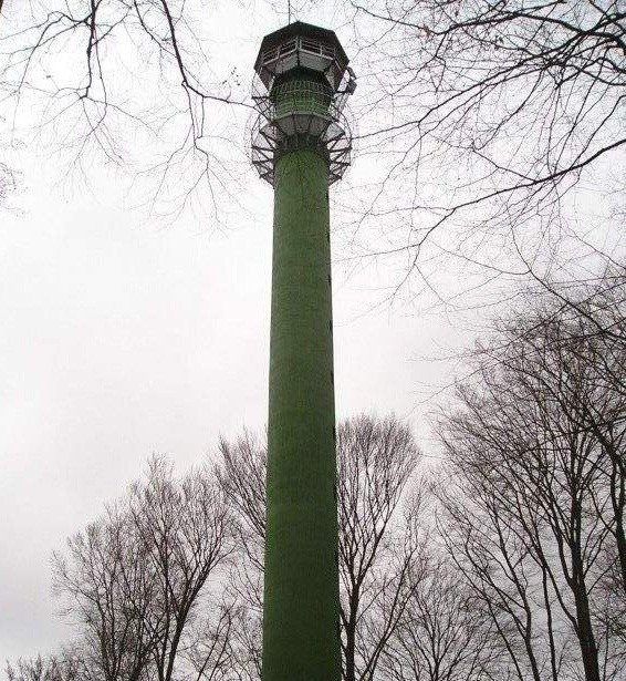 Wieża w Zielonczynie stanęła pod koniec ubiegłego roku. Dziś została oddana do użytku.