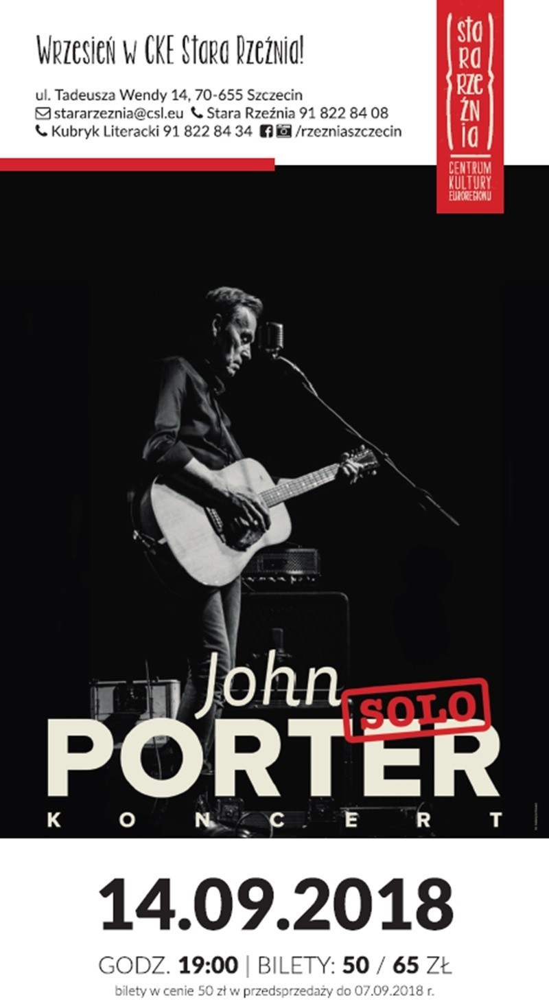 Koncert John Porter Solo...