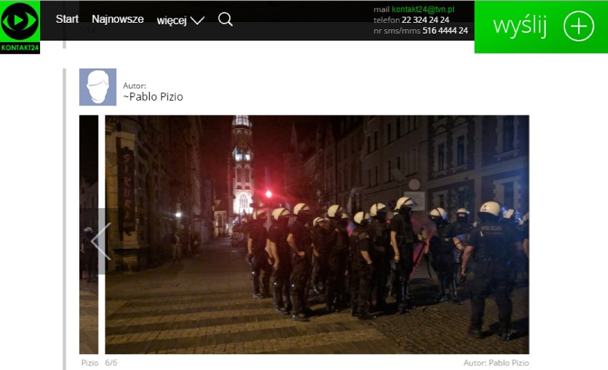 Katowice: Policja identyfikuje agresywnych kiboli Ruchu