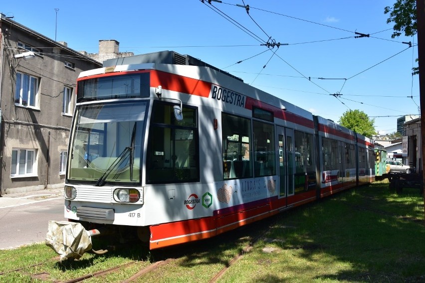 Większość tramwajów z Bochum kursuje po Łodzi w swoich...