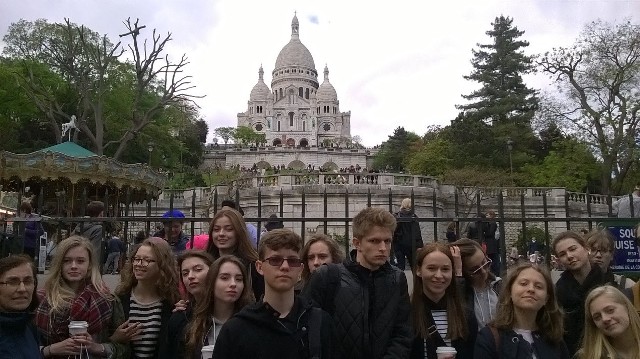 Zespół Szkół Społecznych STO przy Fabrycznej w Białymstoku. Uczniowie wrócili z Francji