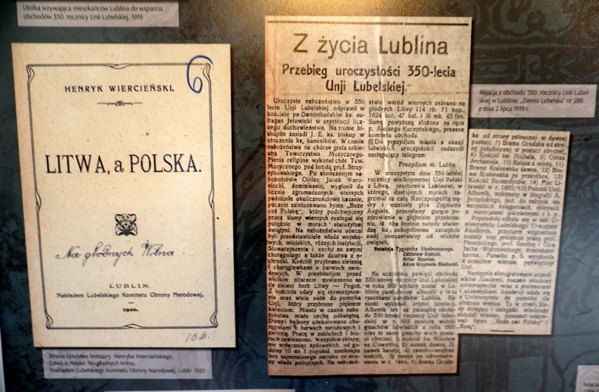 Pokazali 600 lat wspólnych relacji Lublina i Wilna