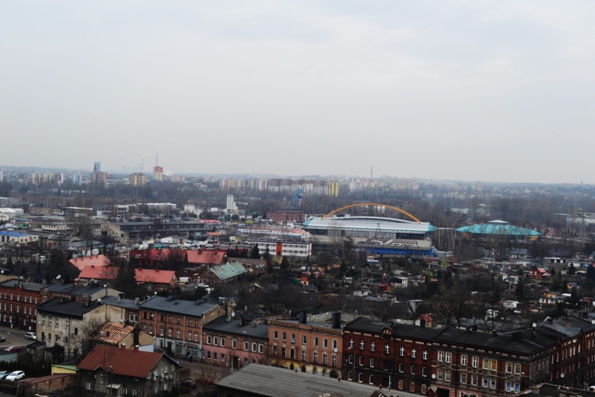 Sprawdziliśmy, co widać z wieży szybu Łokietek kopalni Mysłowice ZDJĘCIA