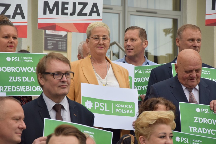 Konferencja prasowa kandydatów do Sejmu RP z listy Polskiego...