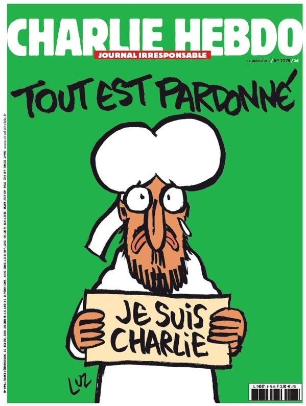 Najnowsza okładka "Charlie Hebdo"