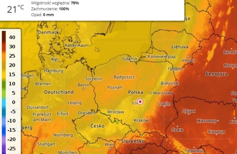 Pogoda w sobotę