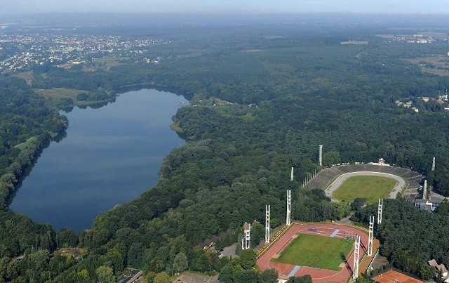 Golęcin z lotu ptaka