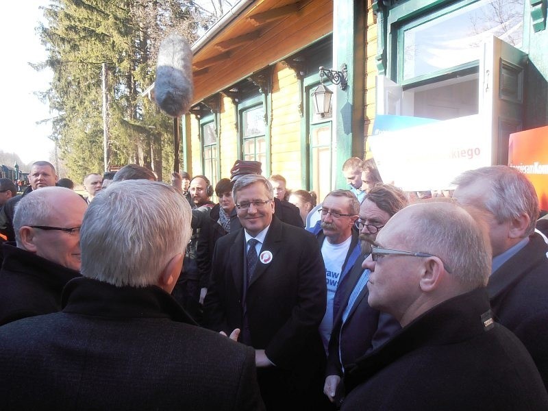 Hajnówka, Białowieża. Prezydent Bronisław Komorowski z wizytą (zdjęcia)