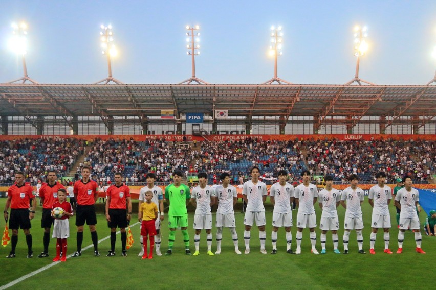 Korea Południowa pokonała Ekwador i zagra w finale Mistrzostwa Świata do lat 20. Zobacz zdjęcia z ostatniego meczu turnieju w Lublinie