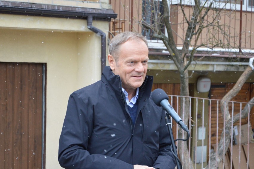 Donald Tusk w Starachowicach