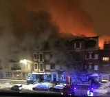 Zdjęcia z pożaru "Werandy Chełmińskiej" w Toruniu
