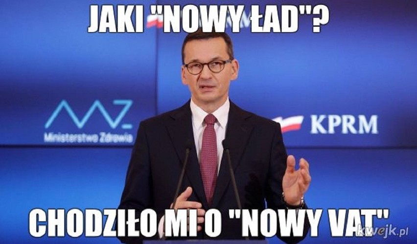 Nowy ład czy nowy VAT? MEMY o rosnących podatkach i polityce...