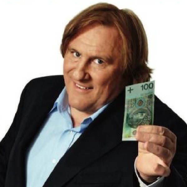 BZ WBK to rentowny bank. Stać go np. na reklamy z takimi aktorami, jak np. Gerard Depardieu