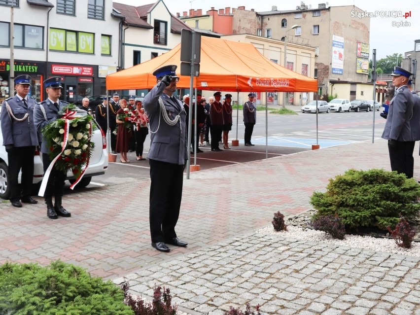 Uroczystości w Będzinie, upamiętniające sierżanta Grzegorza...
