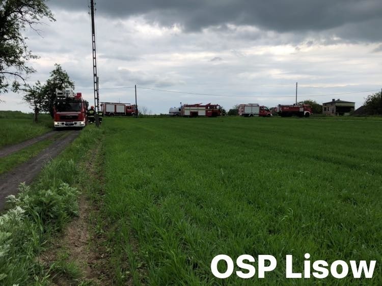 Pożar przy ul. Wieczorka w Lubockiem 21.05.2019....