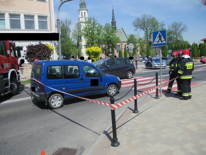 Do zdarzenia doszło na ul. Grunwaldzkiej w Ropczycach....