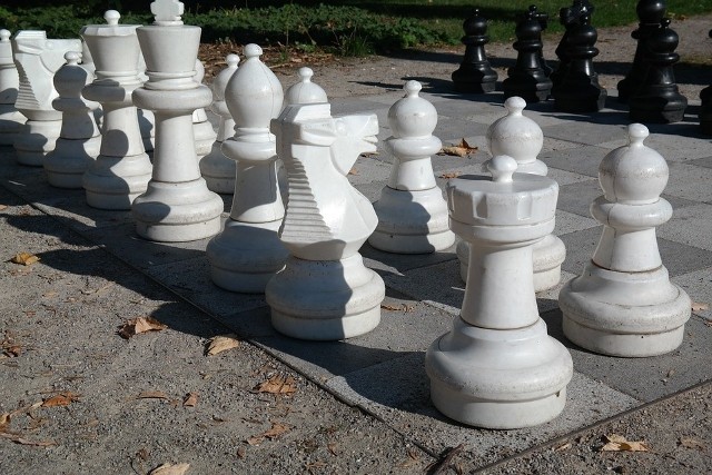 W sobotę na Plantach: zagraj w szachy-giganty, wymień się grami i puzzlami