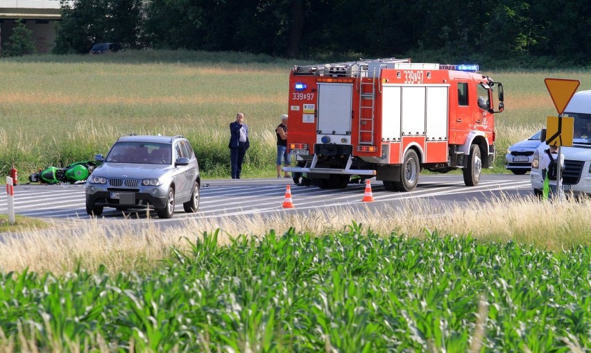 Śmiertelny wypadek motocyklistów miał miejsce na drodze w...