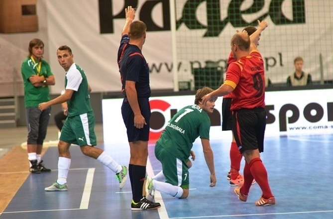 UEFA Futsal Cup: Rekord Bielsko-Biała - Lokomotyvas Radviliskis 5:2 [ZDJĘCIA]