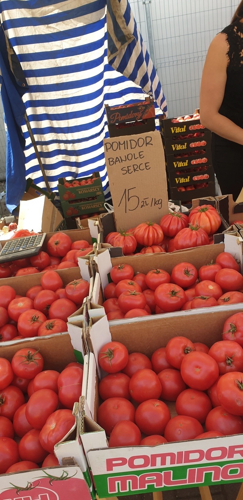 Również niektóre warzywa odstraszają cenami. Pomidor bawole...