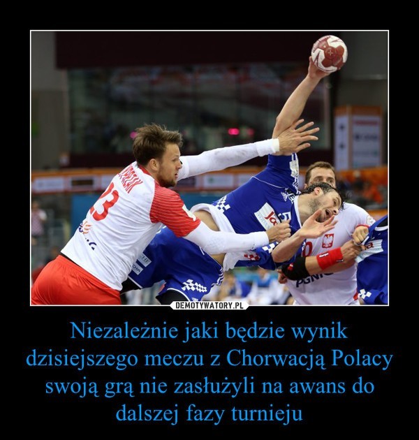 Piłka ręczna: Polska - Chorwacja 23:37. Internauci komentują...