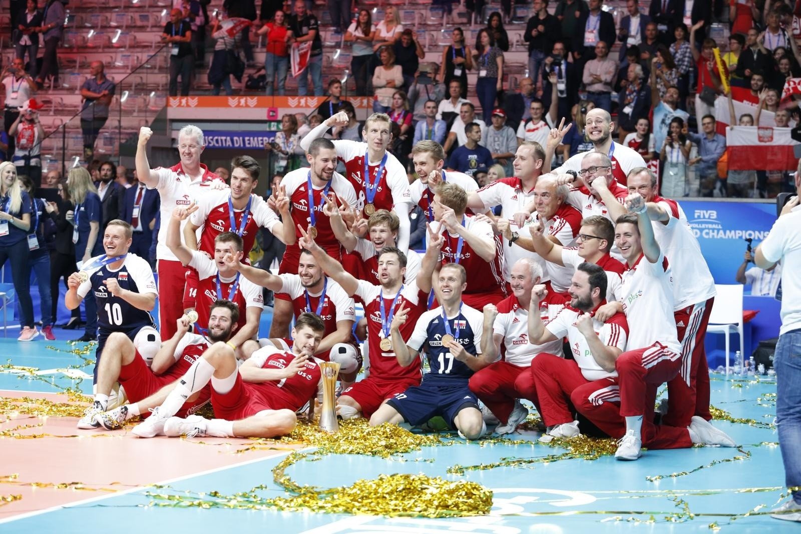 Mistrzostwa świata siatkarzy 2018. Polska zdeklasowała Brazylię i ma