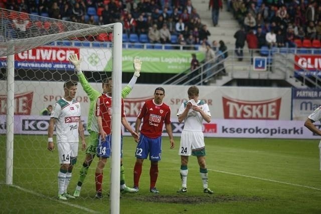 Piast Gliwice - Śląsk Wrocław 3:2. Mecz o europejskie puchary (RELACJA, ZDJĘCIA)