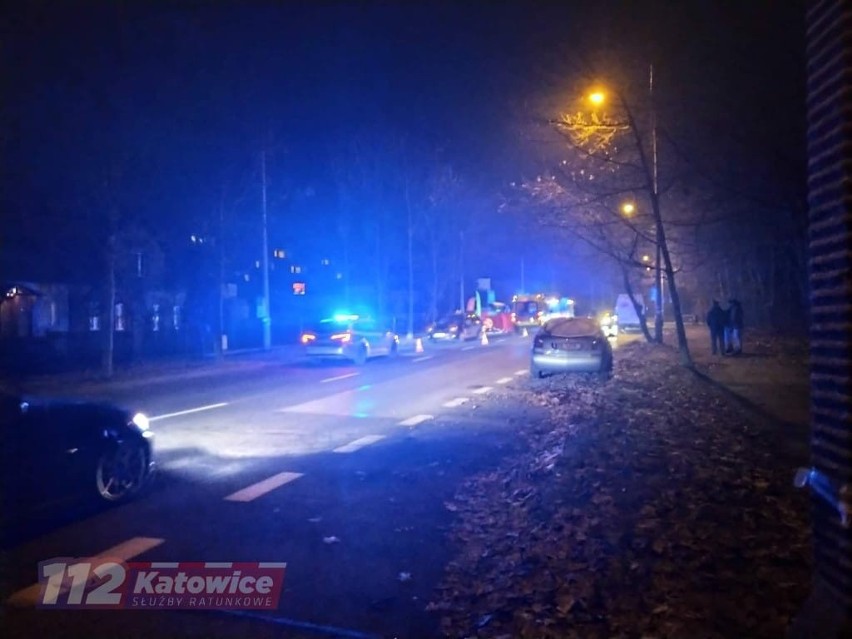 Wypadek na Kijowskiej w Katowicach
