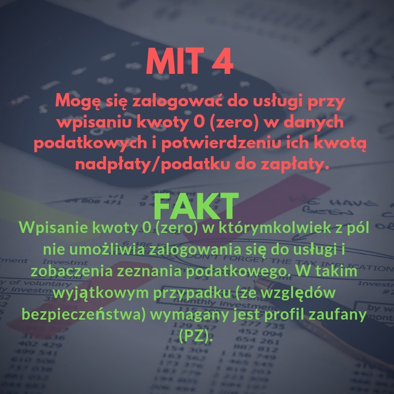 KAS publikuje mity i fakty o usłudze Twój e-PIT.