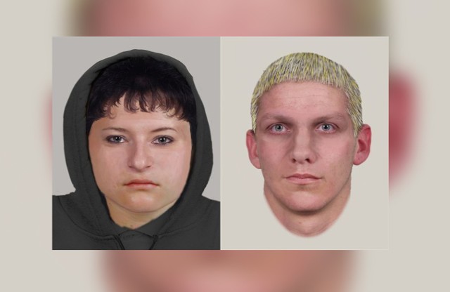 Policja publikuje portrety poszukiwanych.