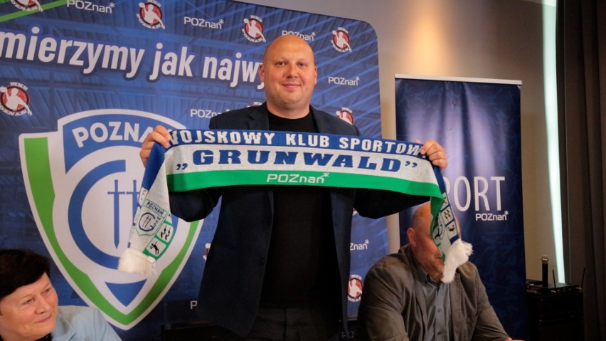 Prezes sekcji piłki ręcznej WKS Grunwald Poznań, Jakub...