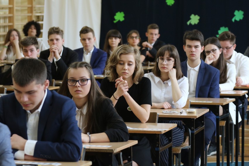 Egzamin gimnazjalny 2019. W Kielcach nie było problemów (ZDJĘCIA, WIDEO) 