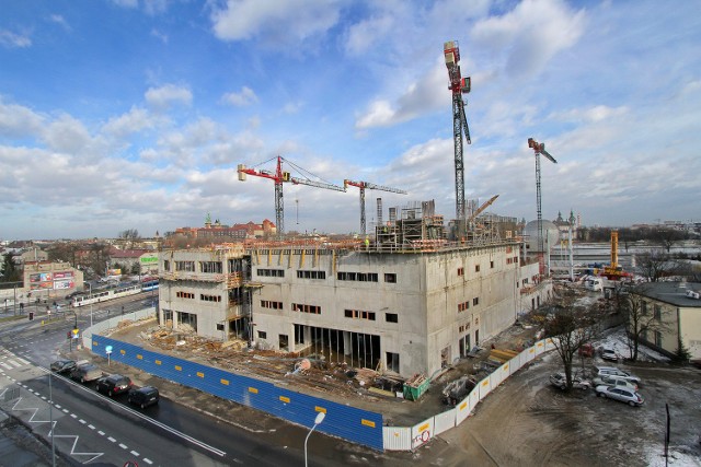 Budowa Centrum ma się zakończyć  jesienią 2014 roku