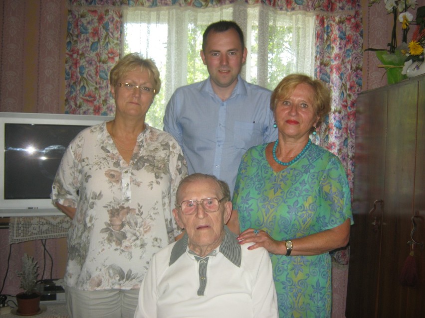 Katowice: Najstarszy mieszkaniec dzielnicy Janów skończył 105 lat!