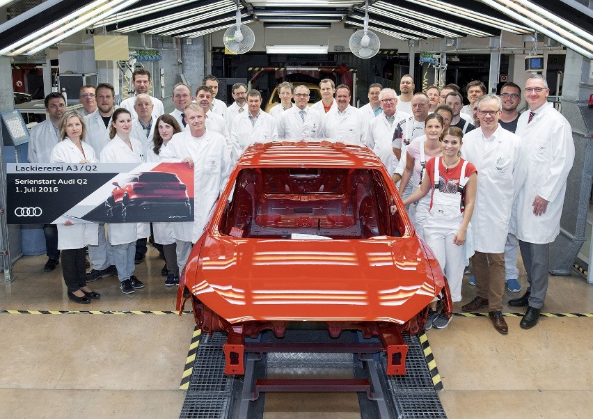 1 lipca w fabryce w Ingolstadt rozpoczęła się produkcja...