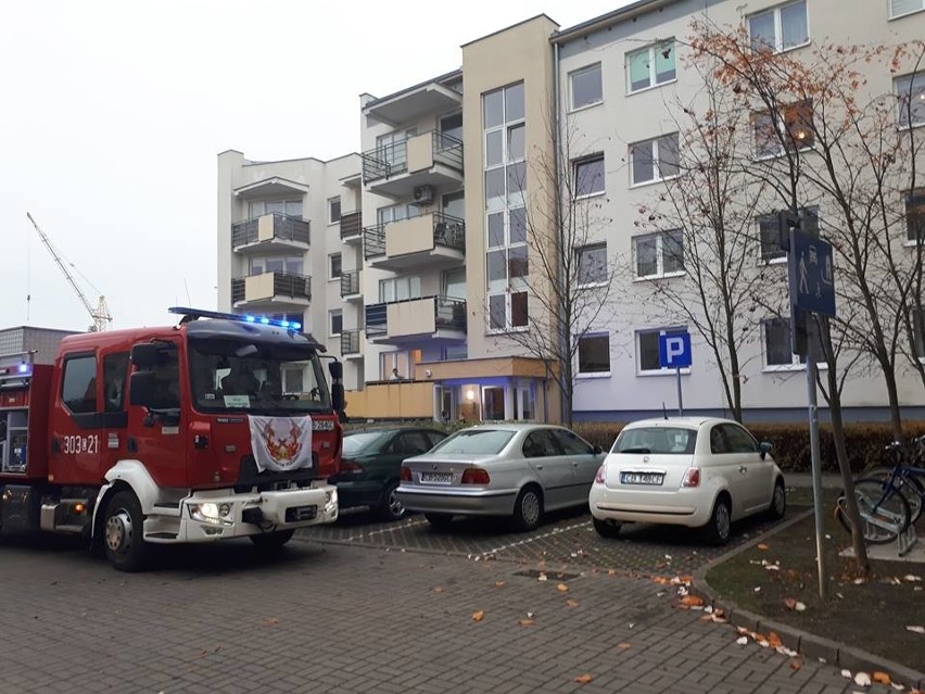W niedzielę (4 listopada) w Bydgoszczy strażacy uwolnili...
