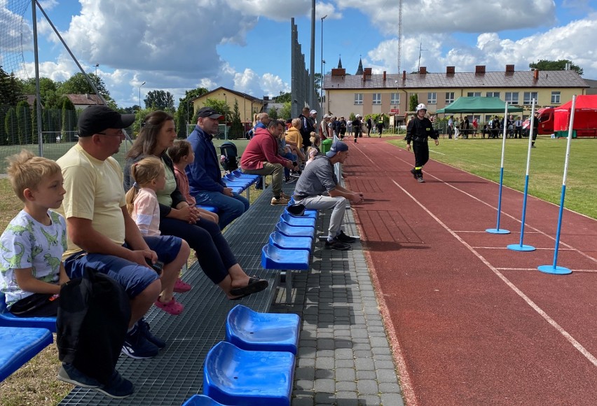 Wąsewo. Gminne zawody sportowo-pożarnicze, 10.07.2022. Zdjęcia