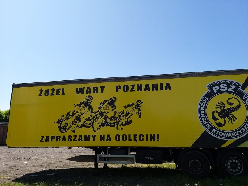 Takiej reklamy klubu żużlowego w Poznaniu działaczom...