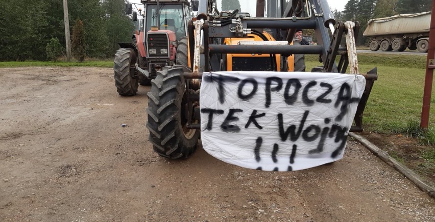 Protest rolników w Szypliszkach