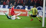 Marcin Pieńkowski zaatakował jak Włodzimierz Smolarek. Widzew - Sokół 2:1