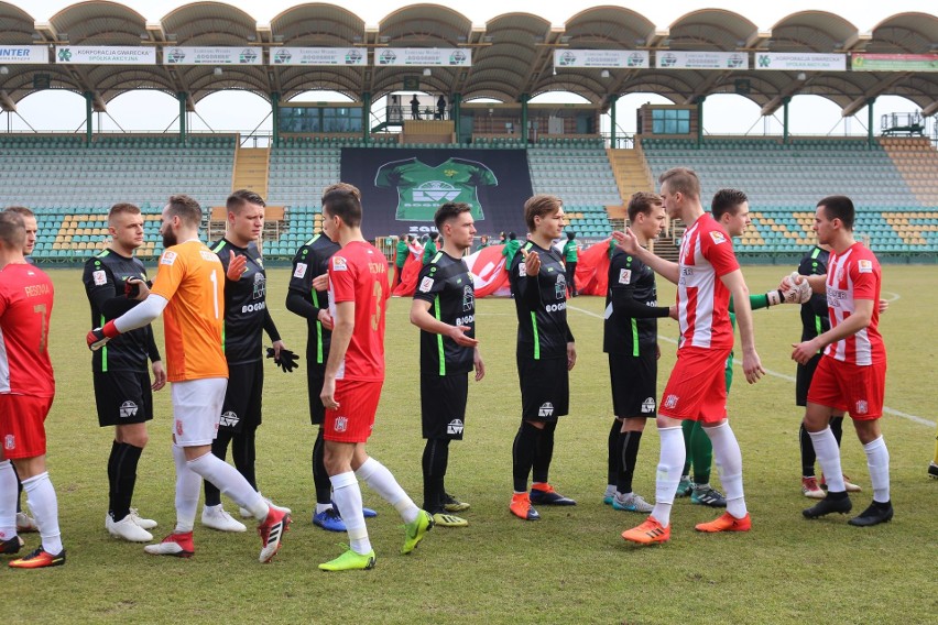 Górnik Łęczna - Resovia 1:0. Szczęśliwy początek wiosny dla łęcznian