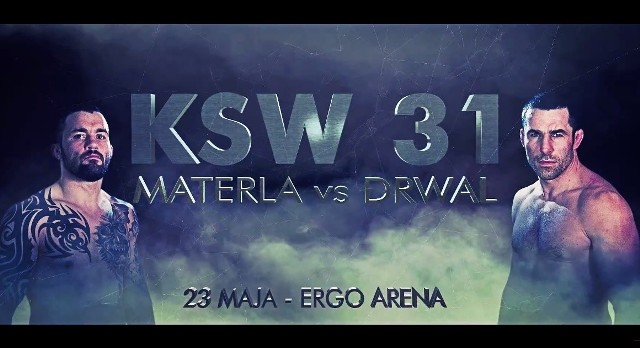 W walce wieczoru gali KSW 31 o pas mistrzowski zmierzą się Michał Materla i Tomasz Drwal.