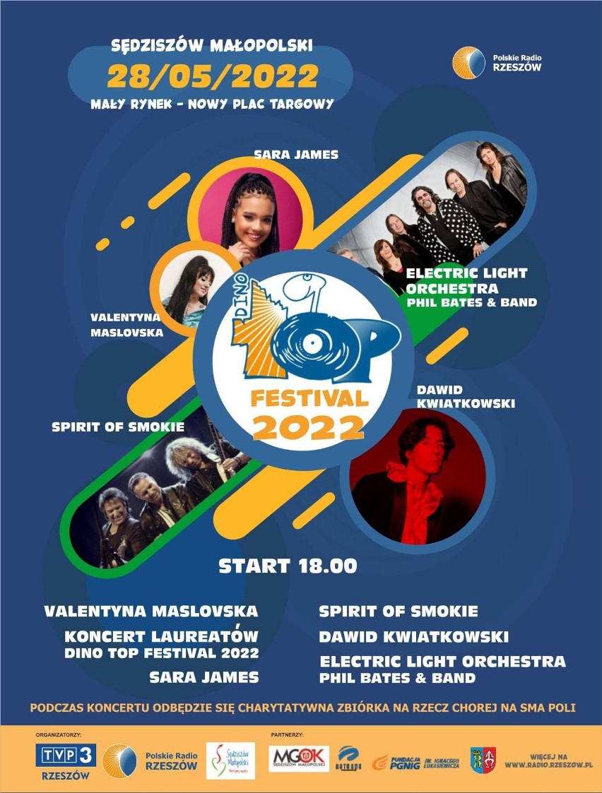 Już w sobotę koncerty gwiazd w ramach Dino Top Festival...