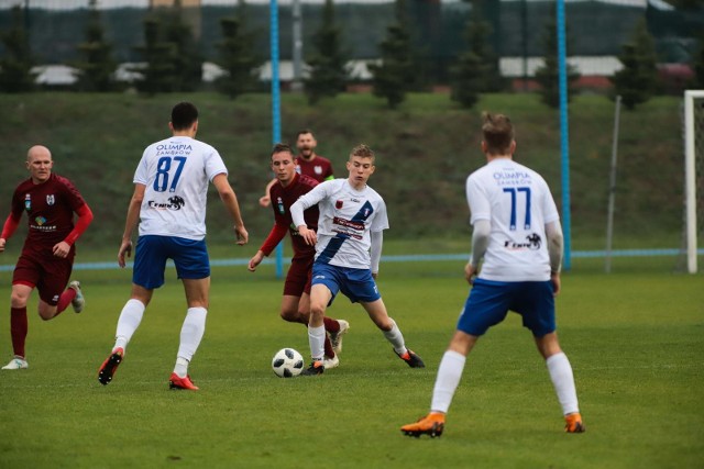 Mecz Olimpia Zambrów - MKS Ruch Wysokie Mazowieckie